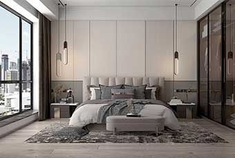 鞍山现代风格-卧室