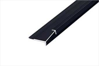 鞍山航空纤维墙咔铝合金阳角线（哑黑氧化）