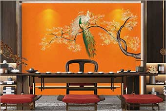 鞍山森佰汇航空纤维墙咔(春花秋月)