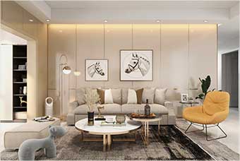 鞍山客厅空间案例